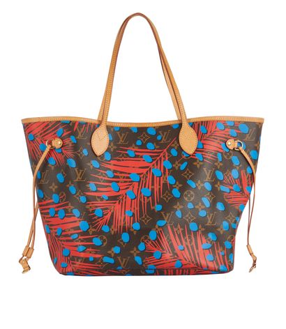 Neverfull Jungle Dots MM, front view